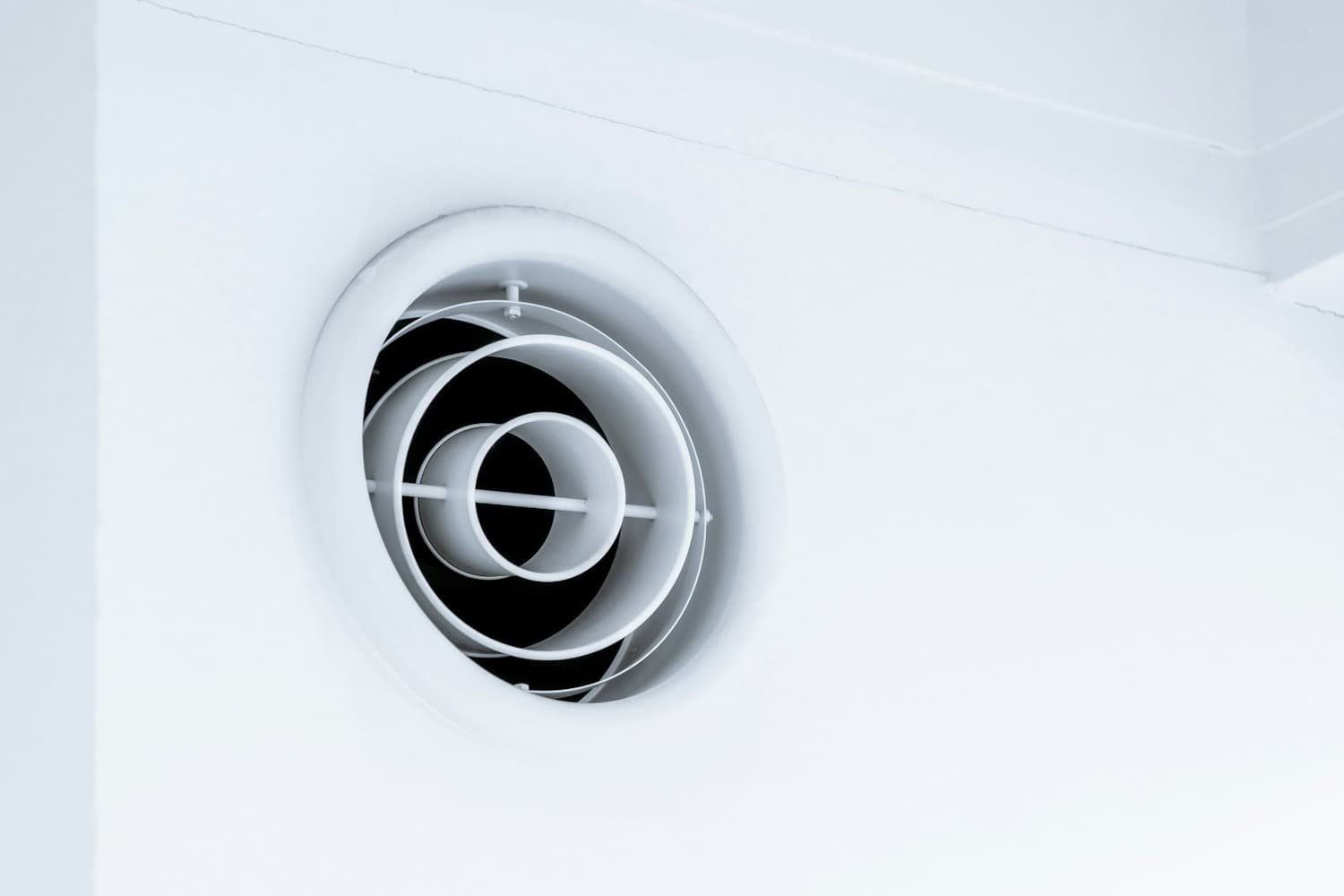 Bouche de ventilation VMC ronde